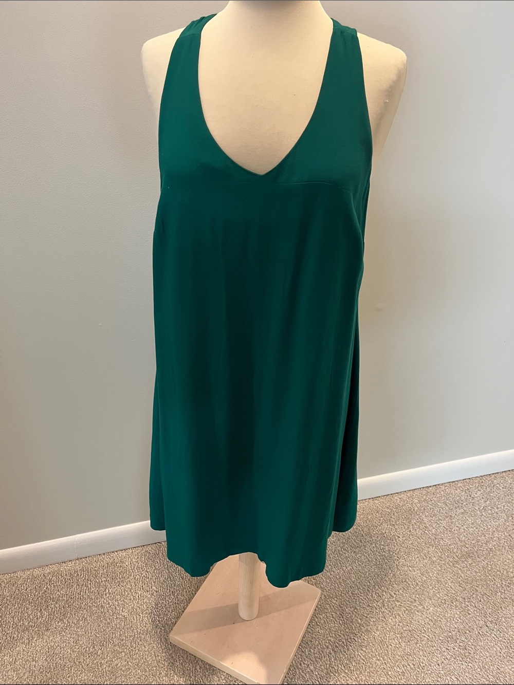 LOFT Emerald Green Mini Dress